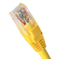 CNL 2.5M C5e Yw UTP Ls 26AWG SB