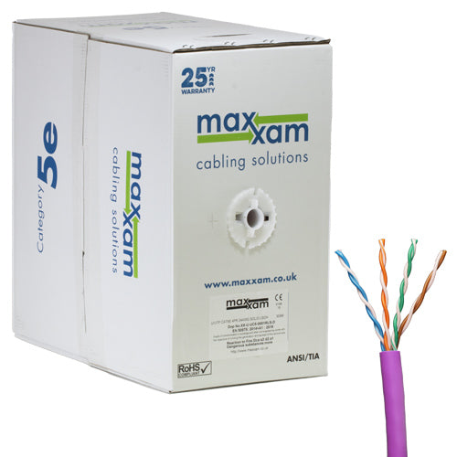 CNL C5e Vi UTP Ls 24AWG Sld Cca 305m