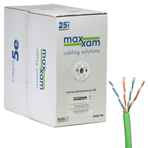 CNL C5e Gn UTP Ls 24AWG Sld Dca 305m