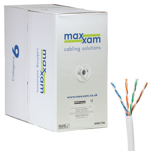 CNL C6 Wh UTP Ls 24AWG Sld Dca 305m