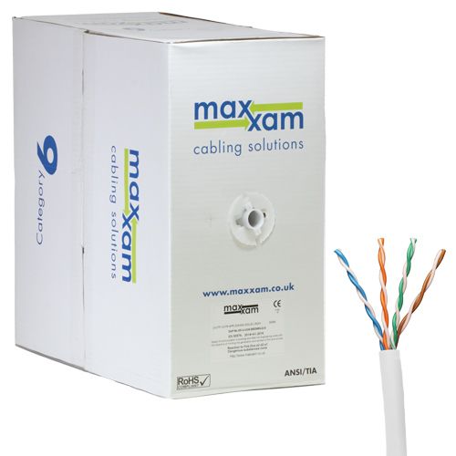 CNL C6 Wh UTP Ls 24AWG Sld Dca 305m