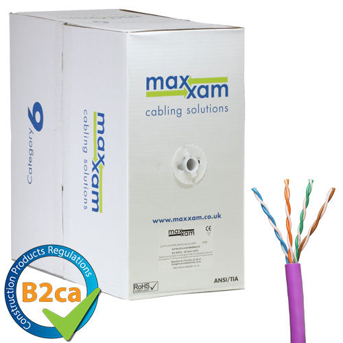 CNL C6 Vi UTP Ls 24AWG Sld B2ca 305m