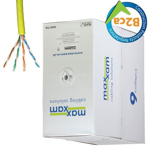 CNL C6 Yw UTP Ls 24AWG Sld B2ca 305m