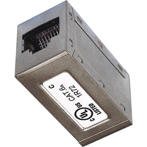 50PK Cat6a 10G RJ45 FTP Through Cplr
