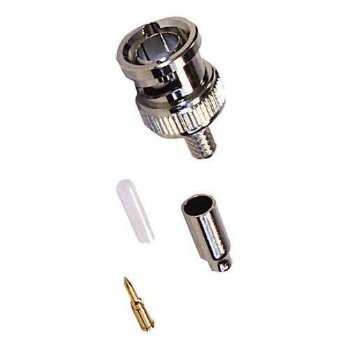 100PK BNC RG179 Crimp Pl TURNED