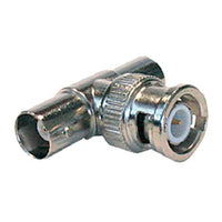 100PK BNC T Adp PLUG-Skt-Skt M-F-F