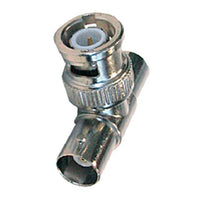 100PK BNC T Adp PLUG-Skt-Skt M-F-F