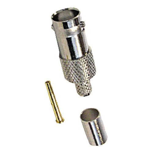 100PK BNC CRIMP RG59 TURNED