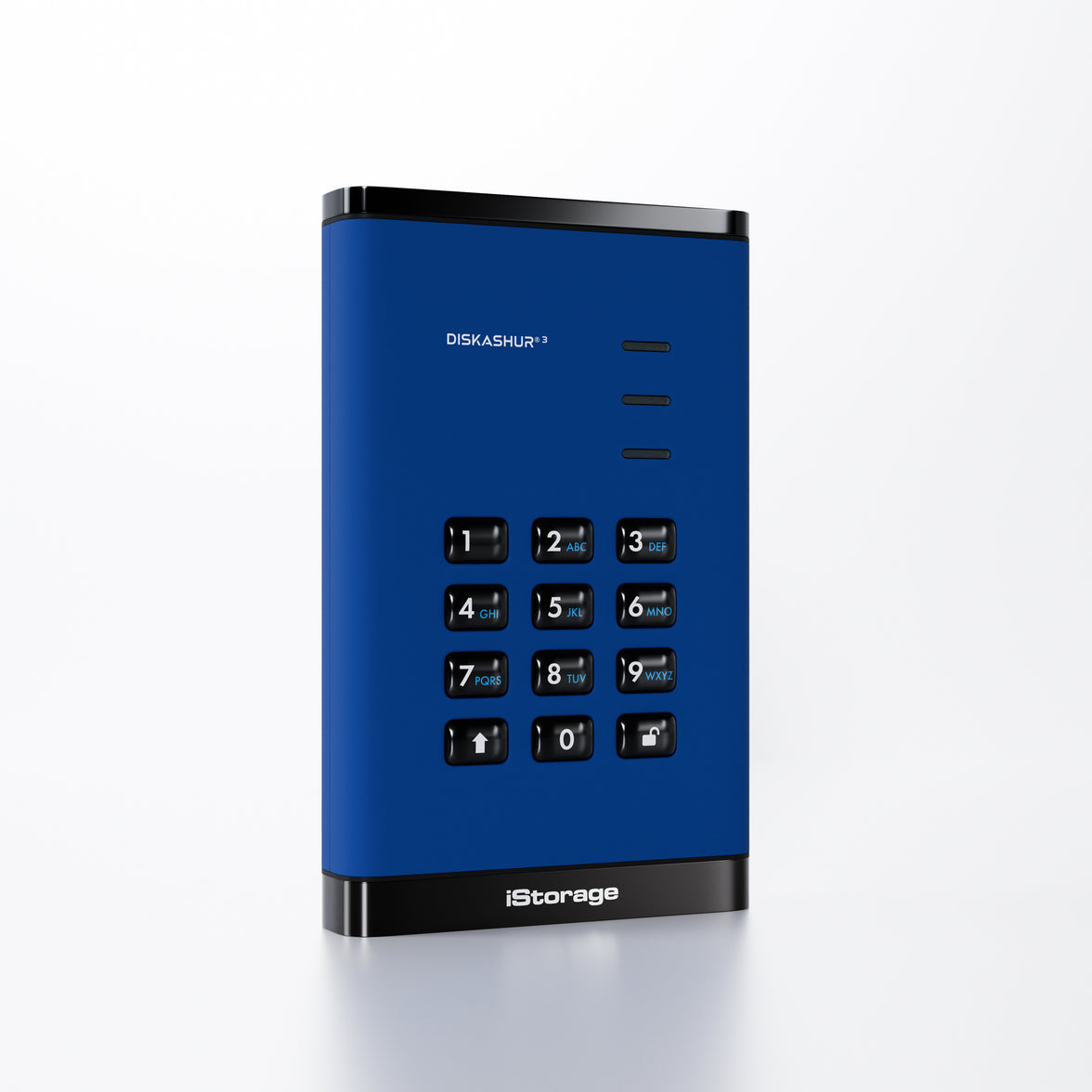 iStorage diskAshur3 HDD  2TB - Blue