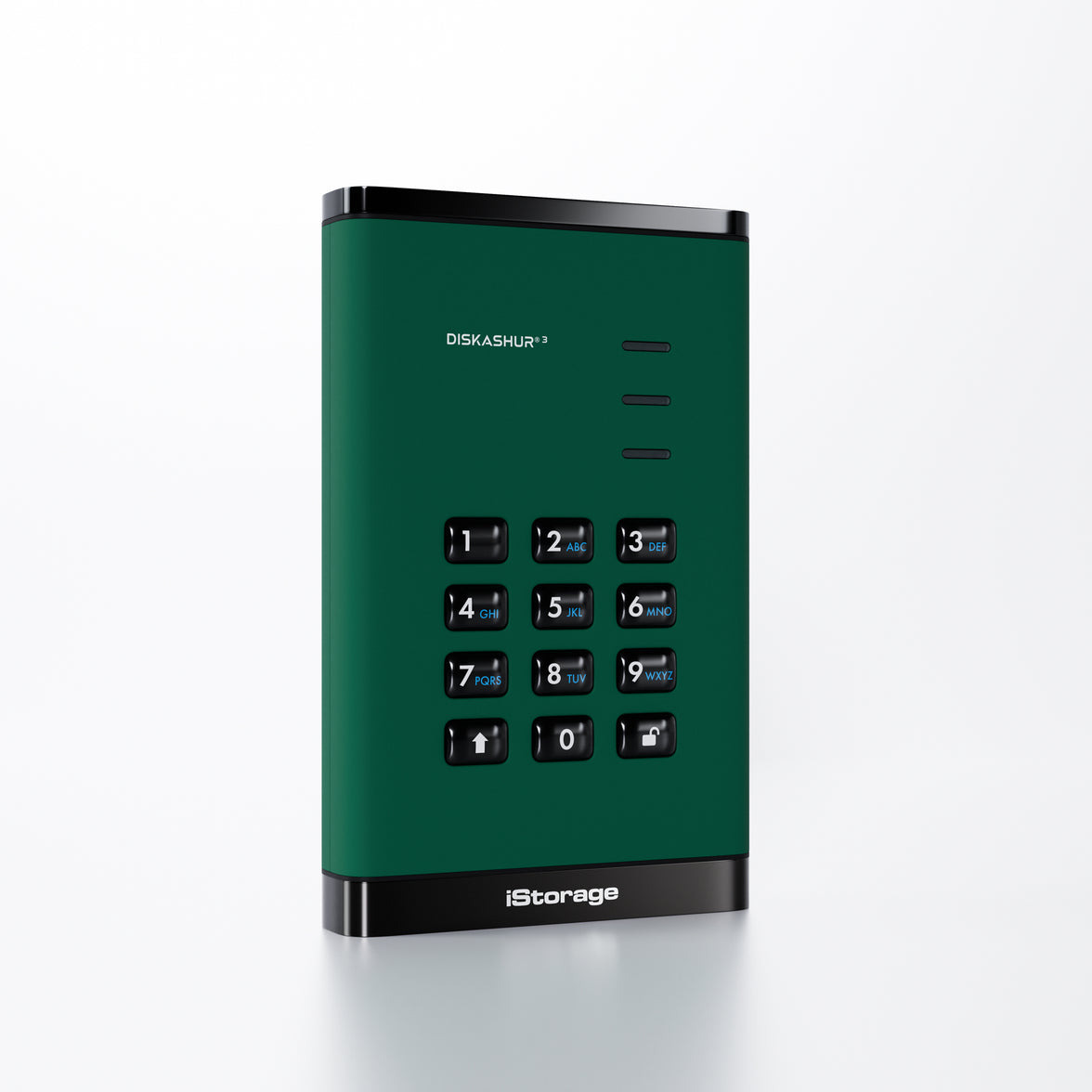 iStorage diskAshur3 SSD  1TB - Green