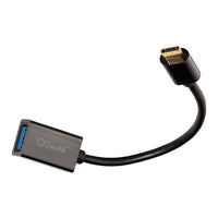 CNL 15cm USB-C F-M Bk Adp