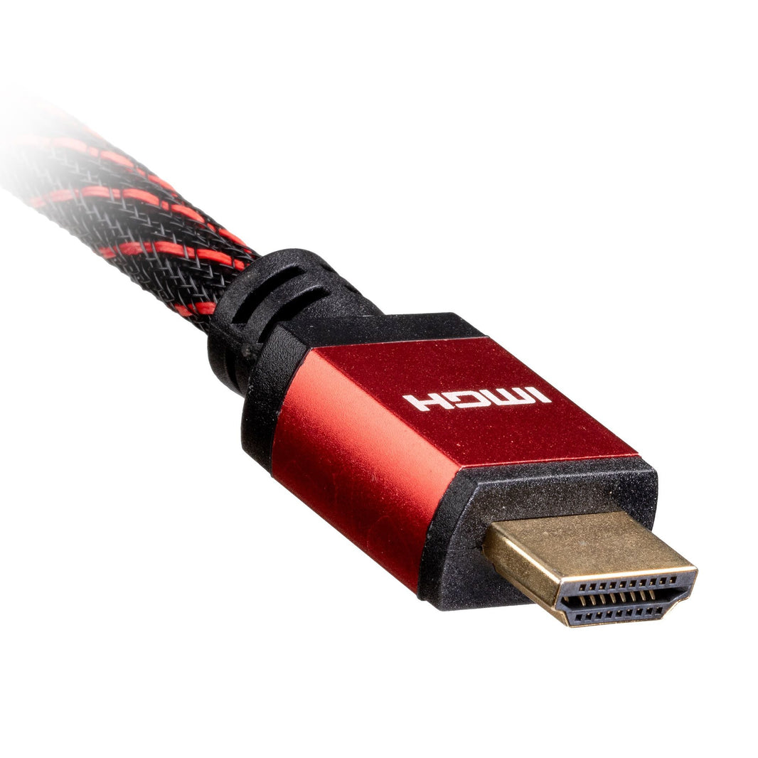 CNL 1m HDMI 1.4b M-M 4K Brd Bk/Rd