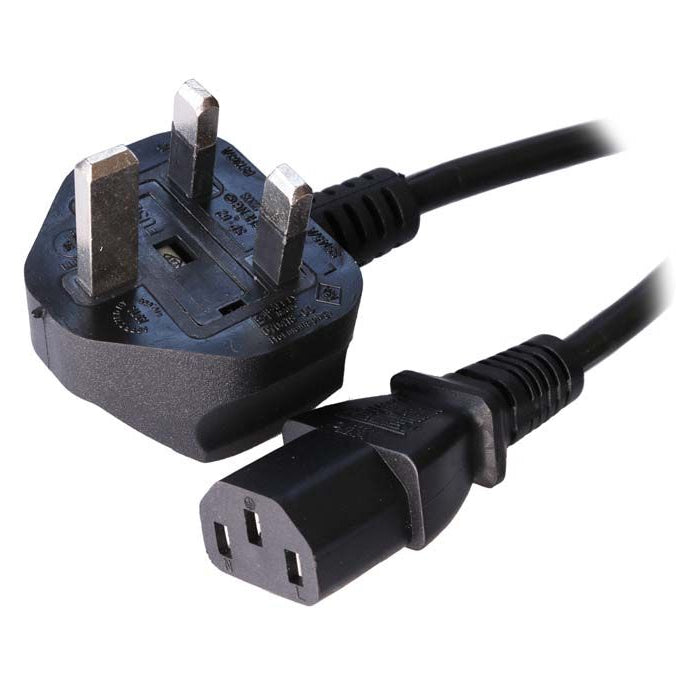 CNL 1.8M UK 5A C13 Bk PVC 0.75MM