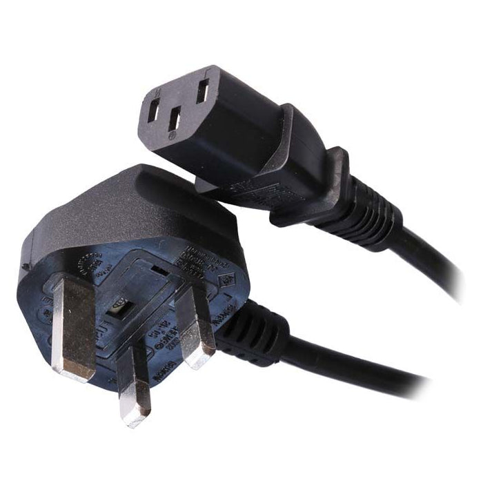 CNL 1.8M UK 5A C13 Bk PVC 0.75MM