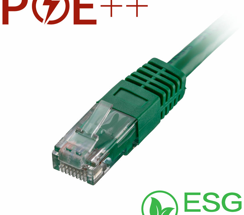 CNL 100PK 0.5M C6 Gn UTP PVC 24AWG FMB