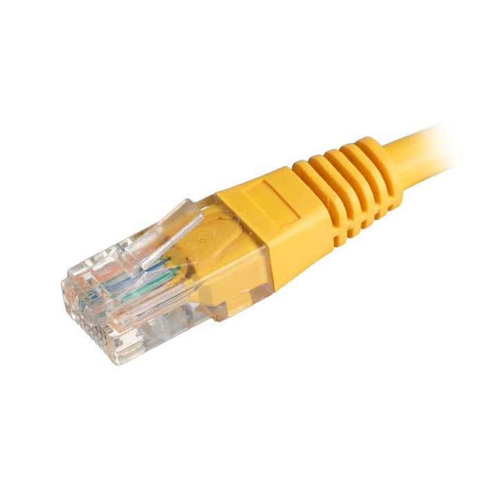 CNL 100PK 1M C5e Yw UTP PVC 24AWG FMB