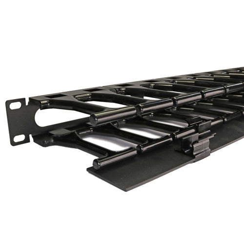 CNL 1u Slot Finger Cable Tidy Bk