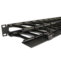 CNL 1u Slot Finger Cable Tidy Bk