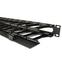 CNL 1u Slot Finger Cable Tidy Bk