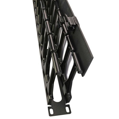 CNL 1u Slot Finger Cable Tidy Bk