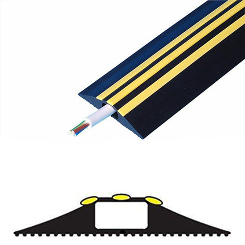 CNL Cable Protect Danger 3m Bk/Ylw