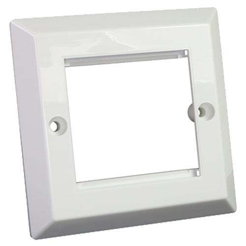 10PK 1G Bev FPlate 50x50mm Wh