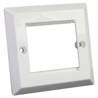 10PK 1G Bev FPlate 50x50mm Wh