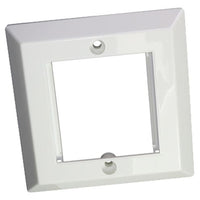 10PK 1G Bev FPlate 50x50mm Wh