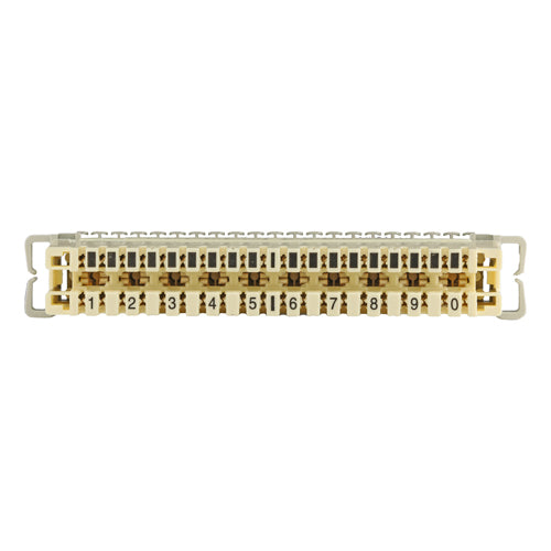 CNL 237A 10pr DISCONNECTION STRIP CREAM
