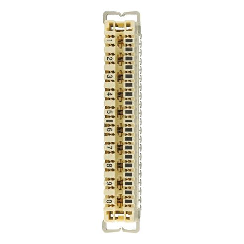 CNL 237A 10pr DISCONNECTION STRIP CREAM
