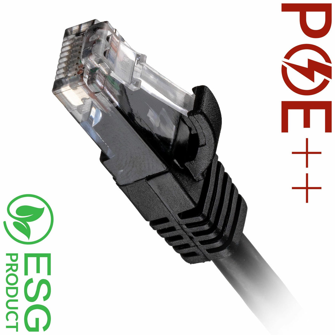 CNL 100PK 1M C6 Bk UTP Ls 24AWG SB