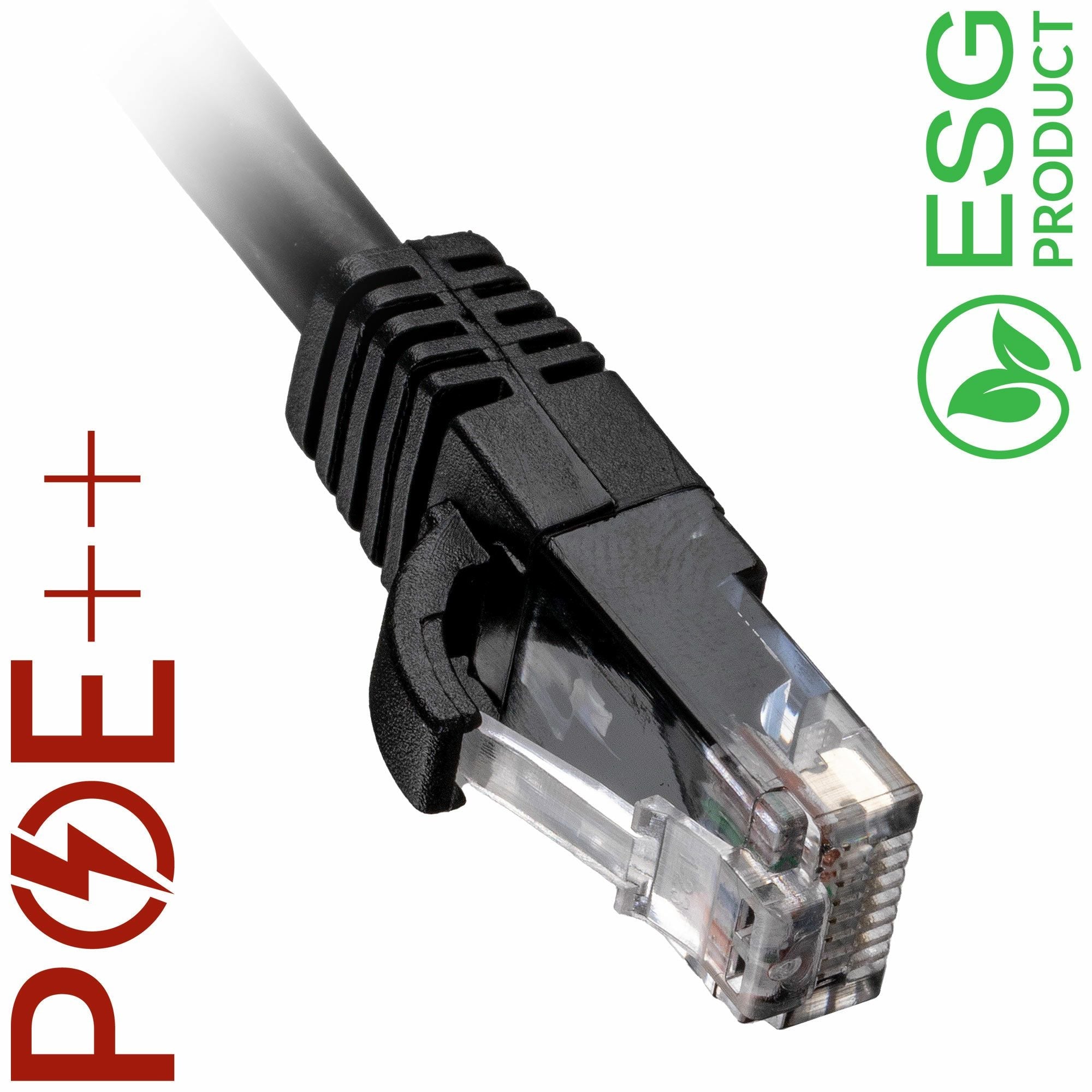 CNL 100PK 1M C6 Bk UTP Ls 24AWG SB