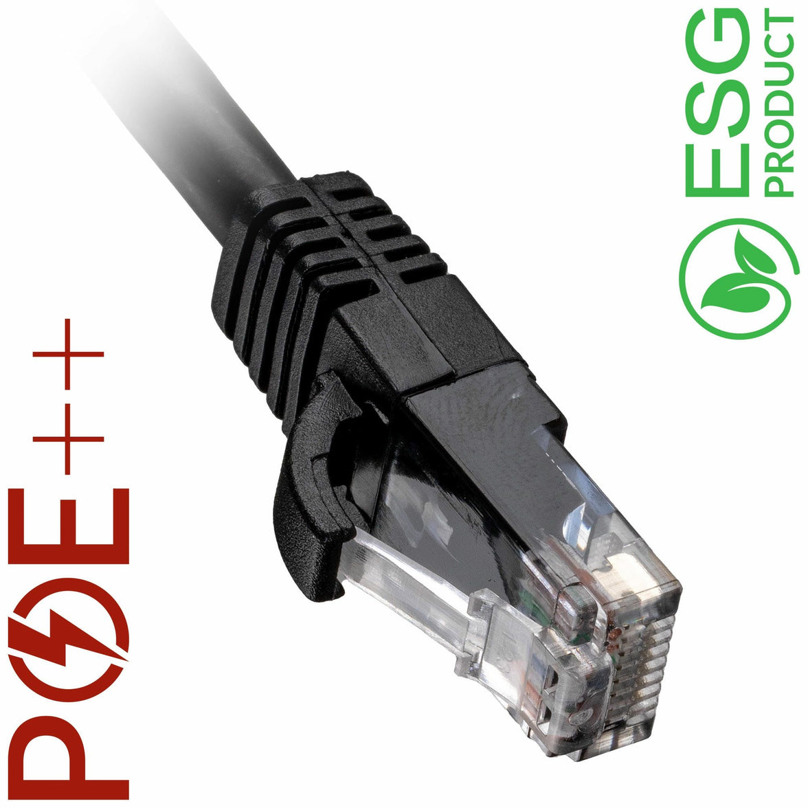 CNL 100PK 1M C6 Bk UTP Ls 24AWG SB