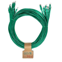 CNL 10PK 3M C6 Gn UTP Ls 24AWG SB