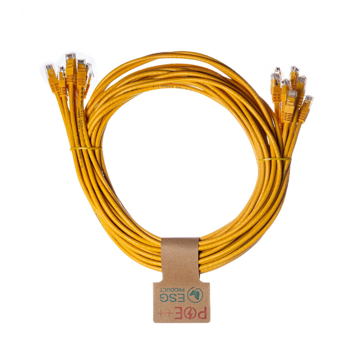 CNL 10PK 1.5M C6 Yw UTP PVC 24AWG FMB