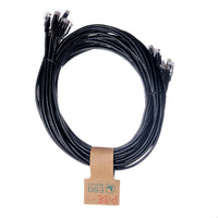 CNL 10PK 2M C6 Bk UTP PVC 24AWG FMB