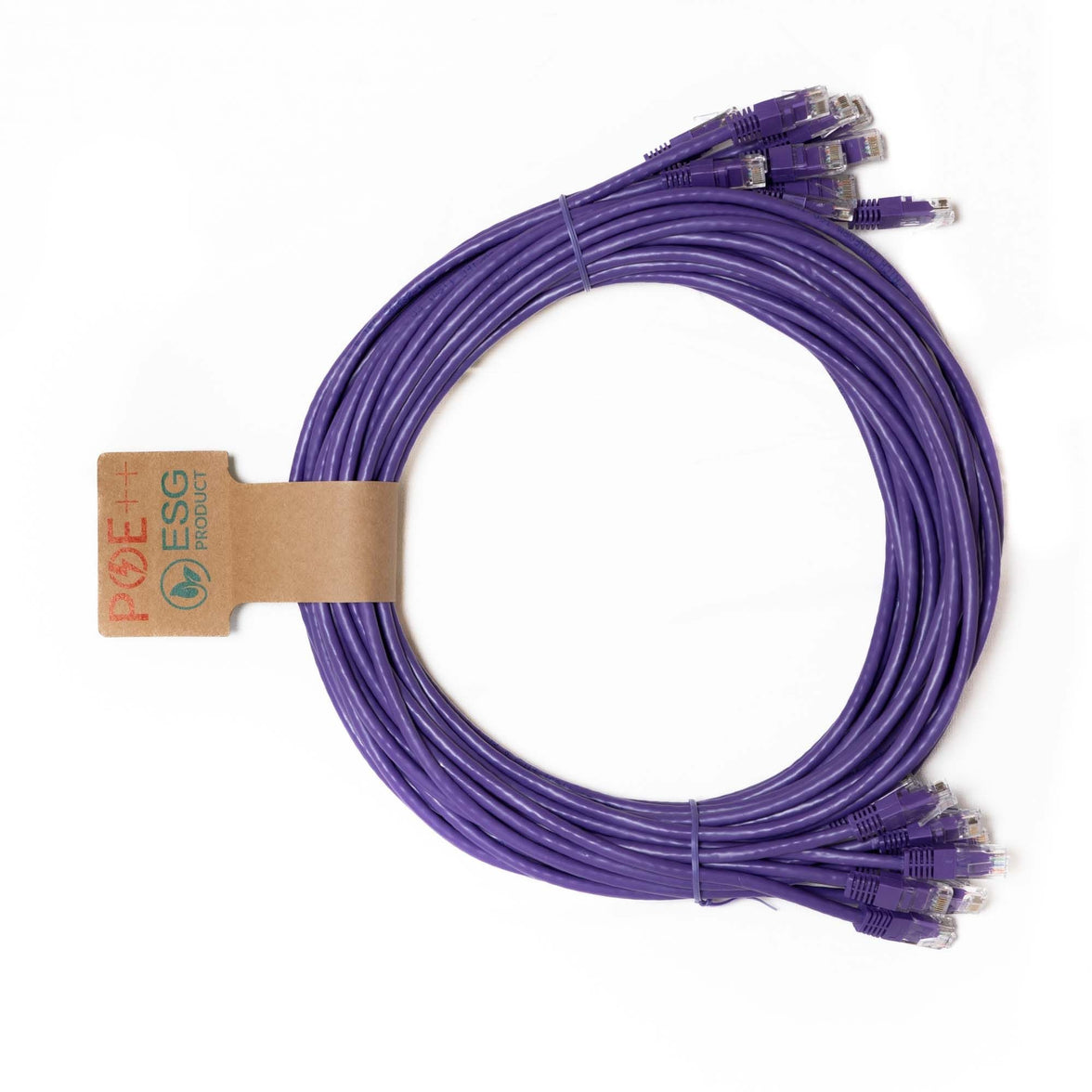 CNL 10PK 0.3M C6 Vi UTP PVC 24AWG FMB