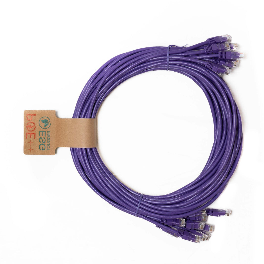 CNL 10PK 1M C6 Vi UTP PVC 24AWG FMB