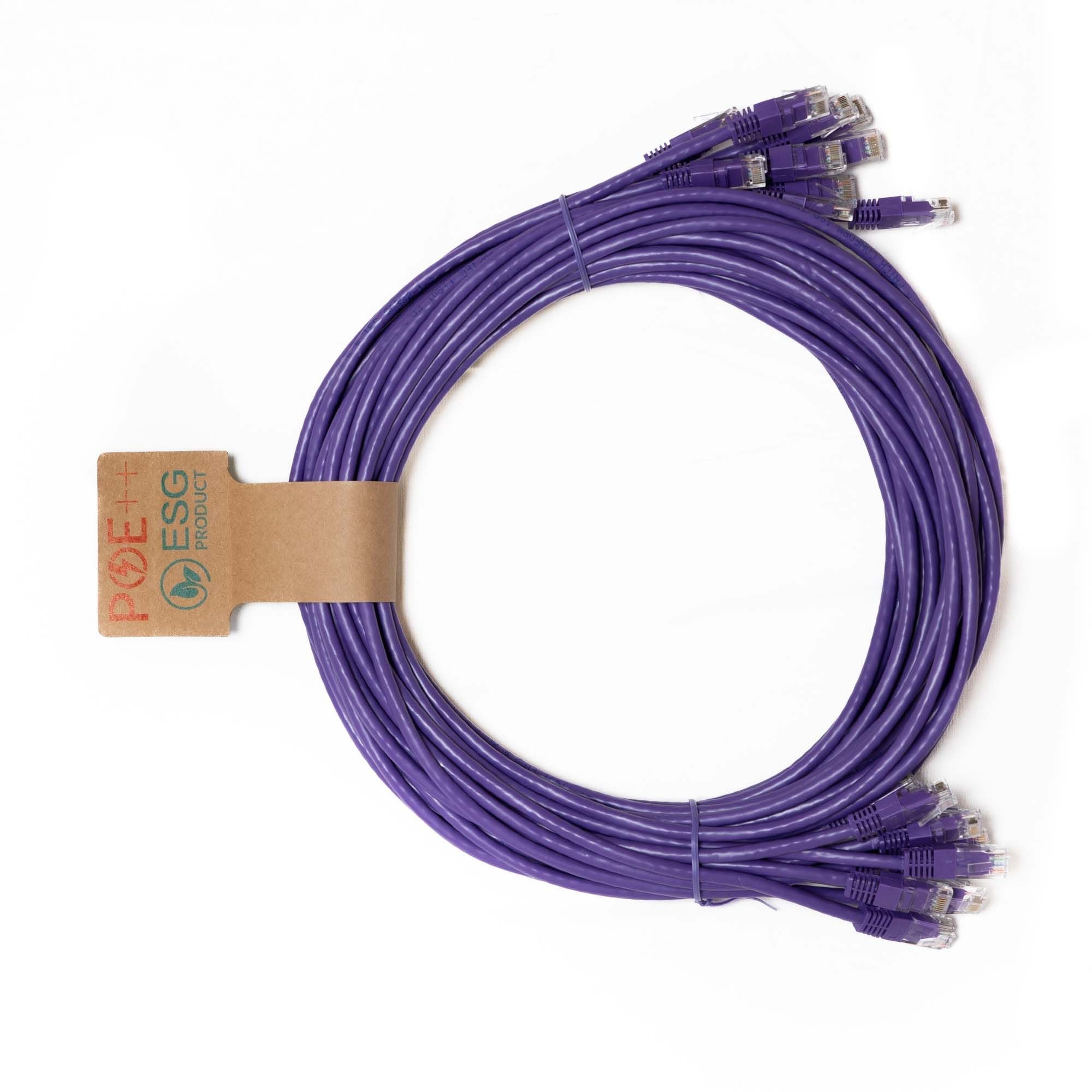 CNL 10PK 1.5M C6 Vi UTP PVC 24AWG FMB