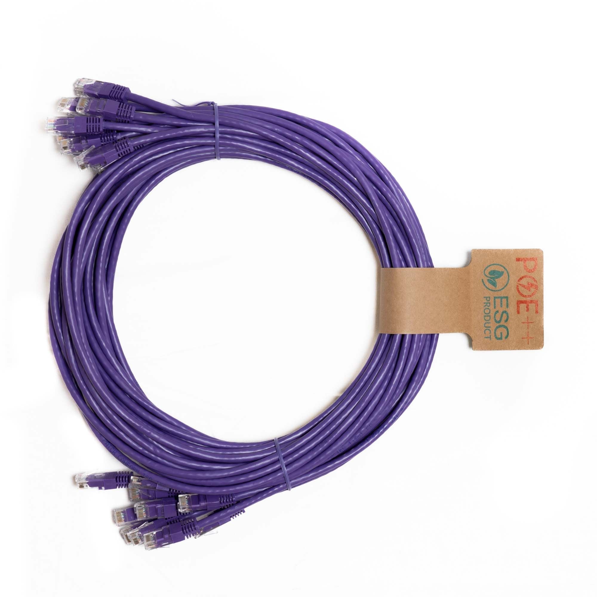 CNL 10PK 2M C6 Vi UTP PVC 24AWG FMB