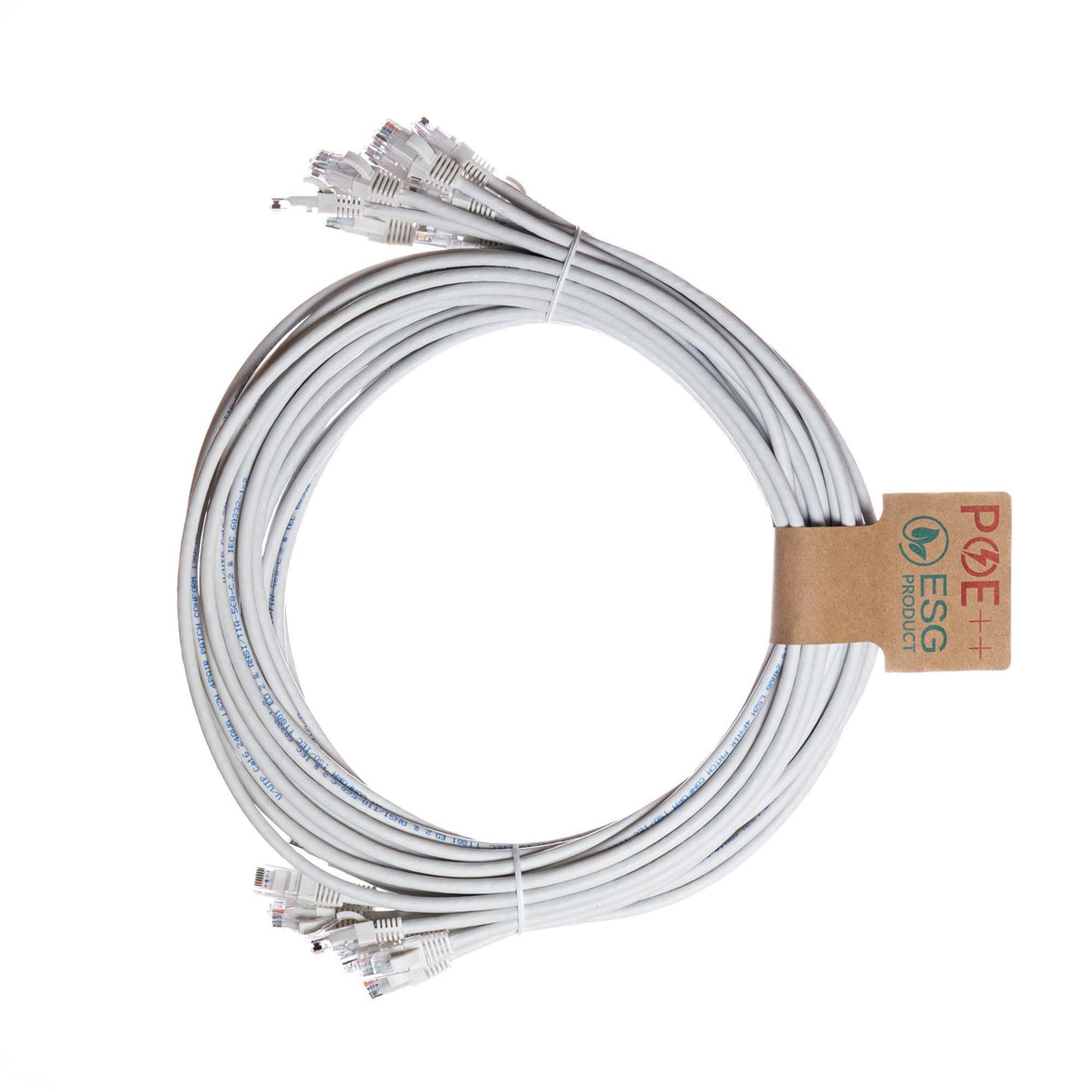 CNL 10PK 2M C6 Wh UTP PVC 24AWG FMB