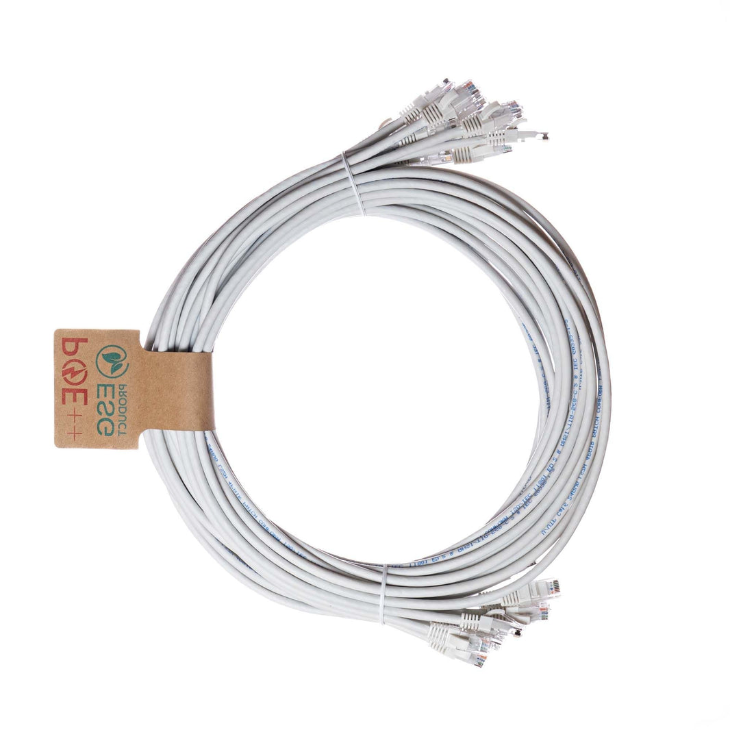 CNL 10PK 3M C6 Wh UTP PVC 24AWG FMB