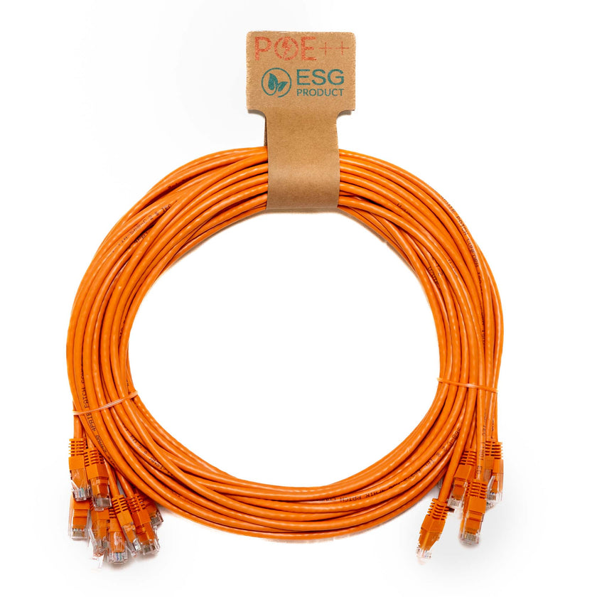 CNL 10PK 0.5M C6 Or UTP PVC 24AWG FMB