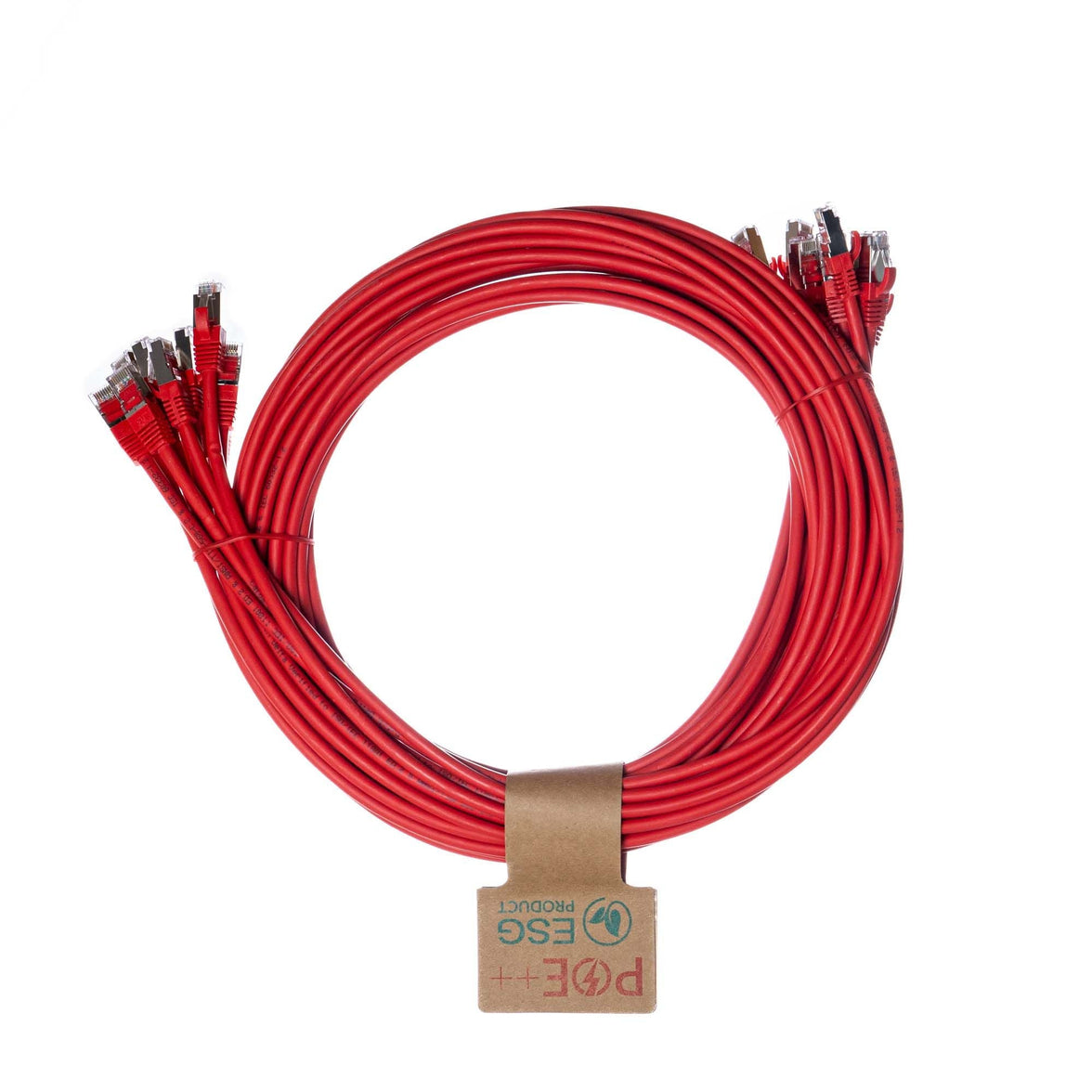 CNL 10PK 2M C6 Rd UTP Ls 24AWG SB