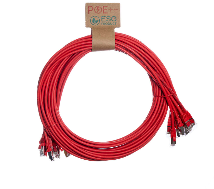 CNL 10PK 1M C6a Rd SFTP Ls 26AWG SB