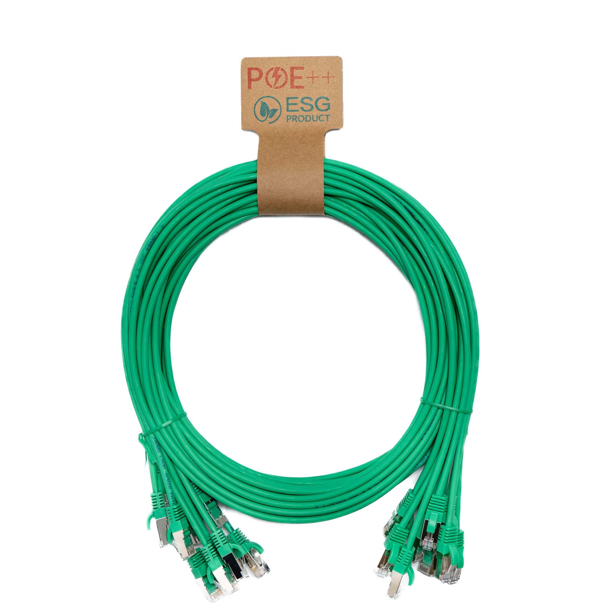 CNL 10PK 1M C6a Gn SFTP Ls 26AWG SB