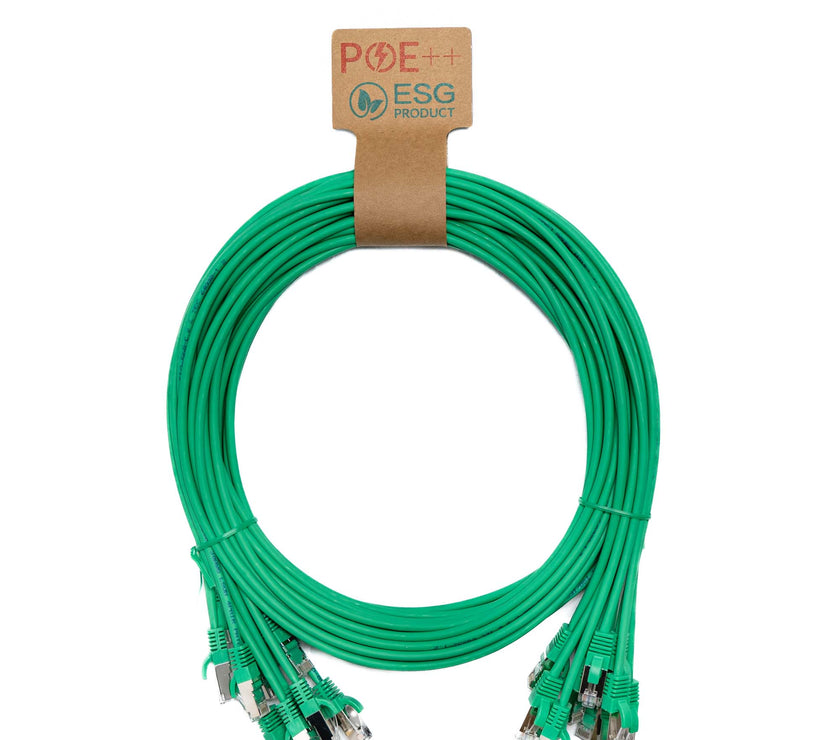 CNL 10PK 2M C6a Gn SFTP Ls 26AWG SB