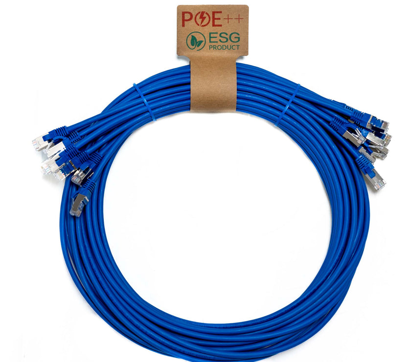 CNL 10PK 0.3M C6a Bl SFTP Ls 26AWG SB