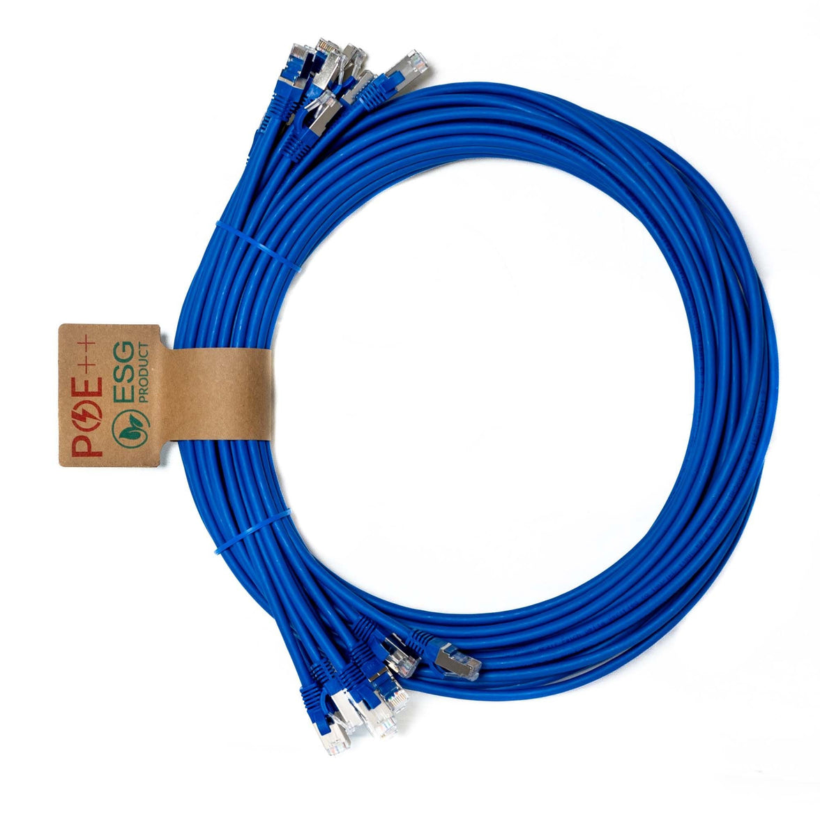 CNL 10PK 3M C6a Bl SFTP Ls 26AWG SB
