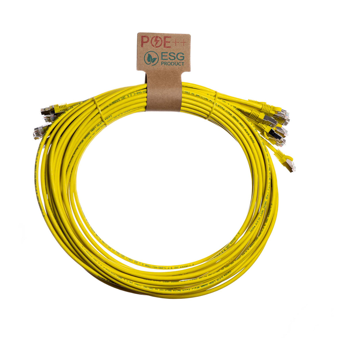 CNL 10PK 0.5M C6a Yw SFTP Ls 26AWG SB